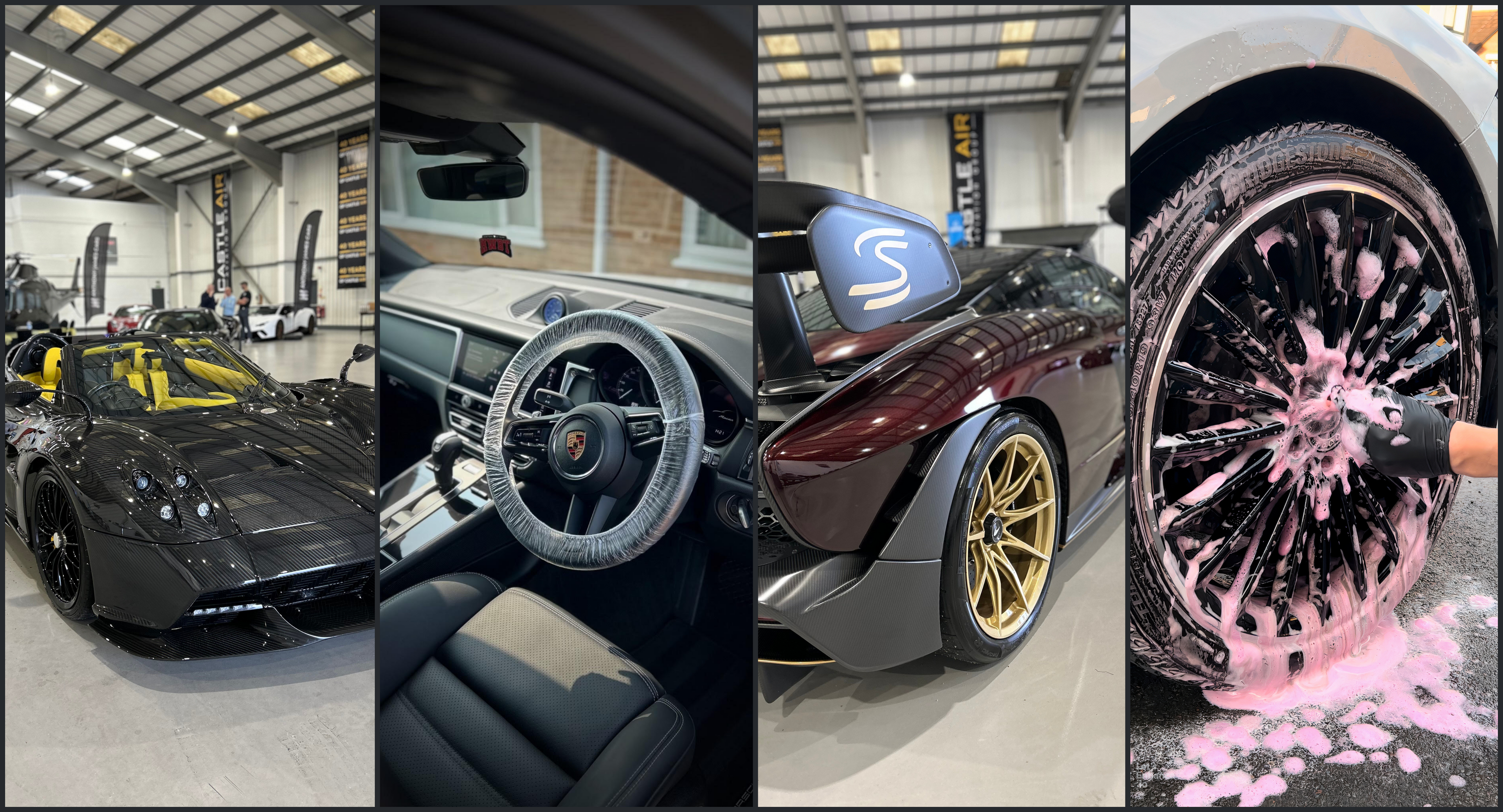 Car detailing results on hypercars and supercars